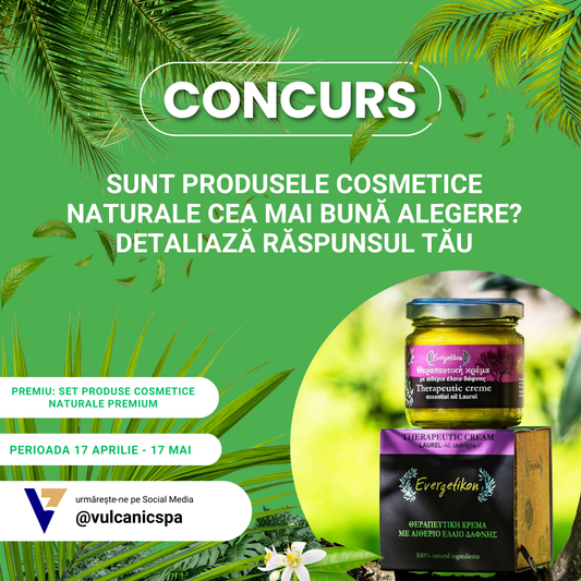 Câștigă Răsfățul Natural de la Vulcanic Spa