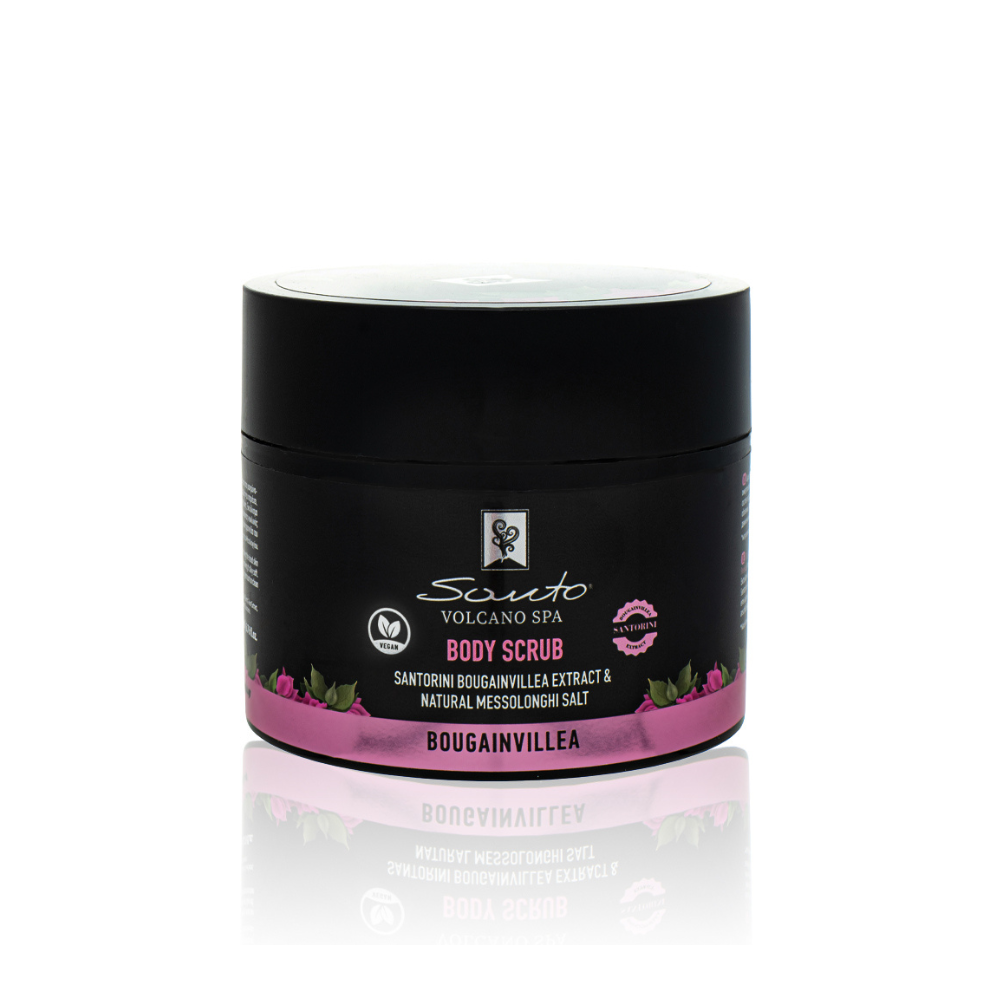 Scrub de Corp cu Bougainvillea și Sare Naturală Messolonghi, 250ml