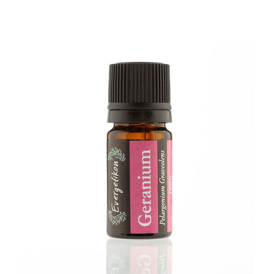 Ulei Esențial de Geranium 100% Pur - 5ml Evergetikon